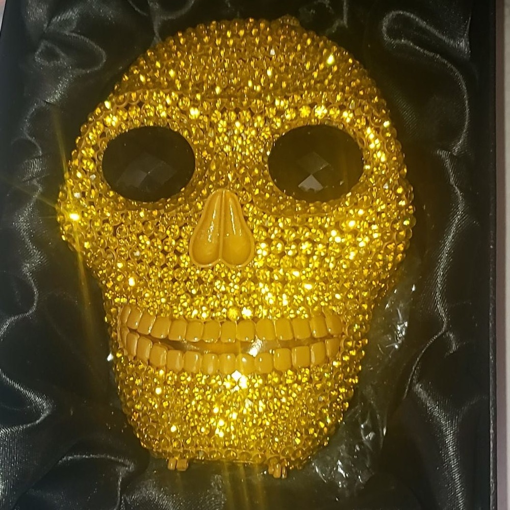 Crystal skull bag